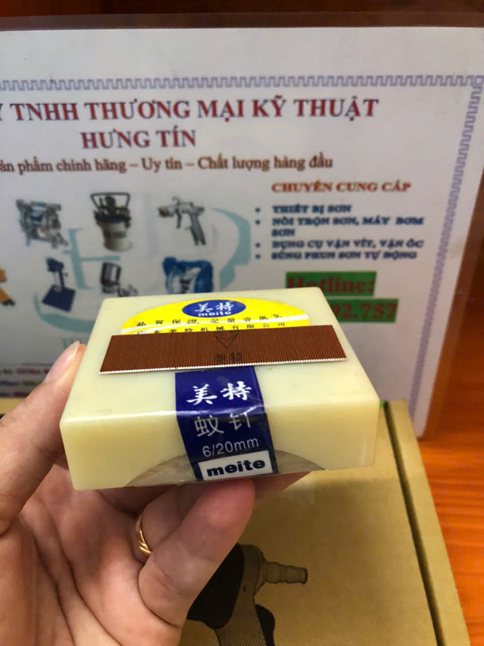 Đinh chỉ đồng 6/20mm chính hãng meite