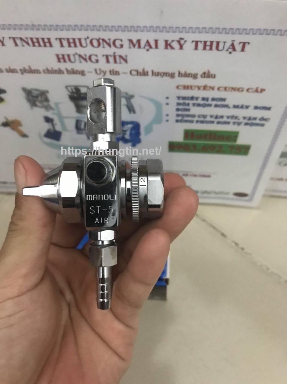Dụng cụ phun sơn ST-5-20P Manoli 2.0mm