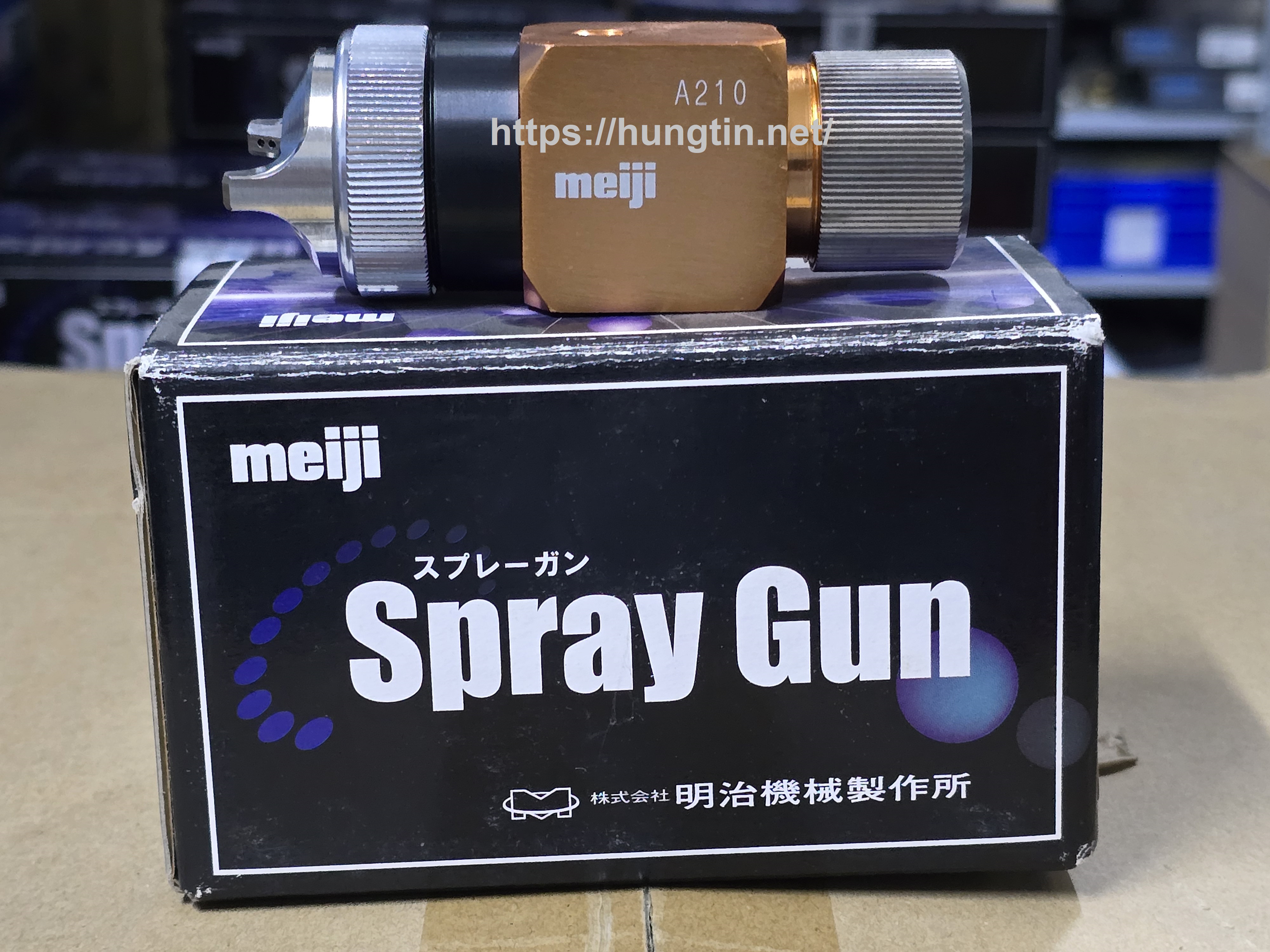Dụng cụ phun sơn tự động nhật bản Meiji A210-P15P