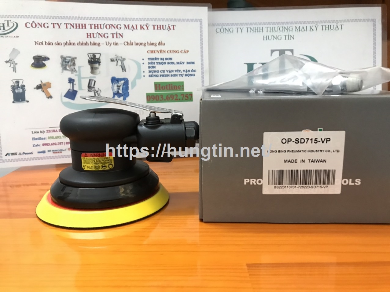 Máy chà nhám ONPIN, OP-SD715-VP (đế gai)