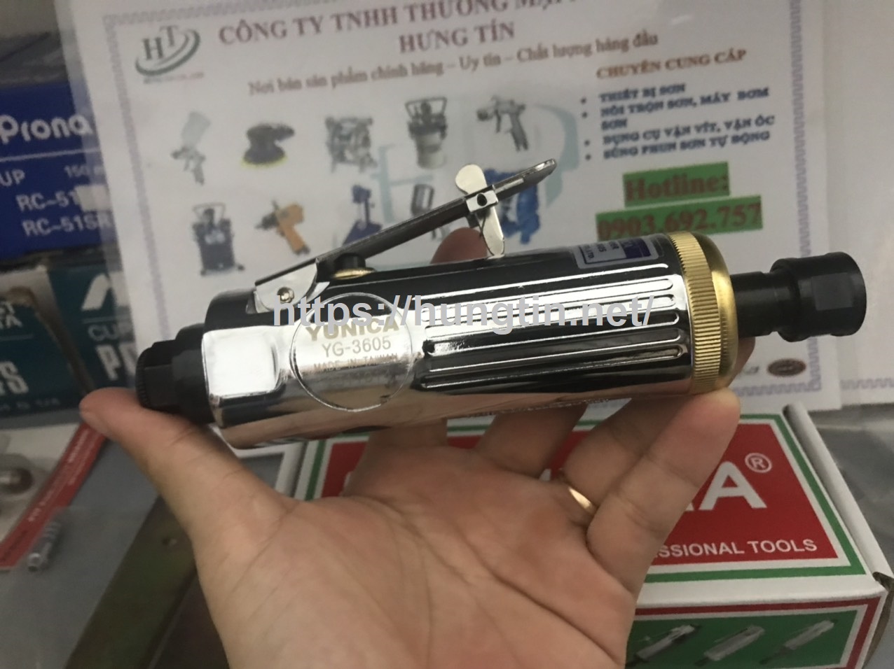 Máy mài khuôn đài loan YUNICA YG-3605