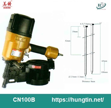 Súng bắn đinh cuộn Meite CN100B