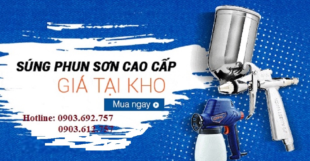 Súng phun sơn loại nào tốt?