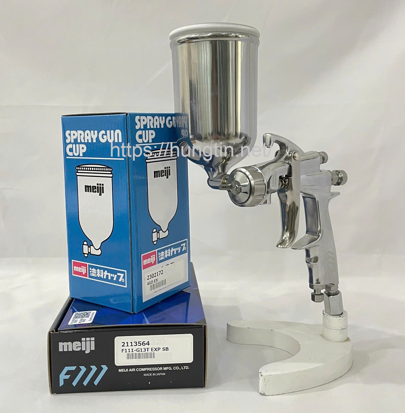 Súng phun sơn Meiji F111-G13T (thay thế cho F110-G13T)