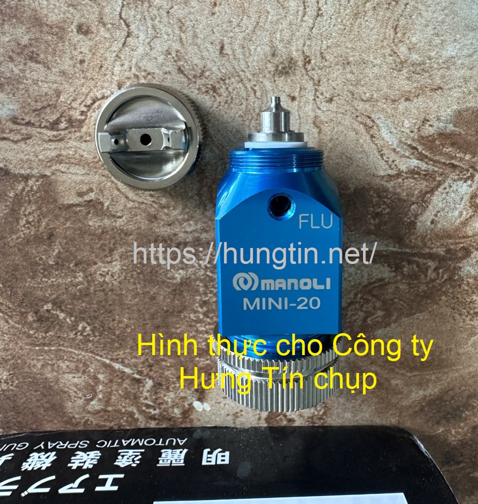 Súng phun sơn tự động MINI-20 hiệu MANOLI đài loan