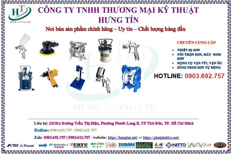 Thông tin Liên hệ Công ty TNHH Thương mại kỹ thuật Hưng Tín